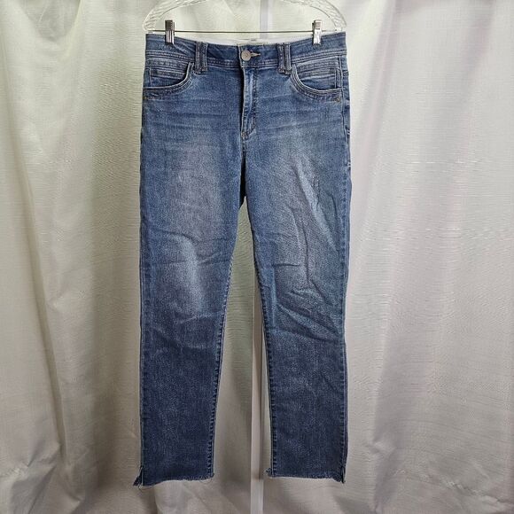 Democracy AbTechnology Ab Straight Leg Ankle Jeans Size 10 - Picture 1 of 8